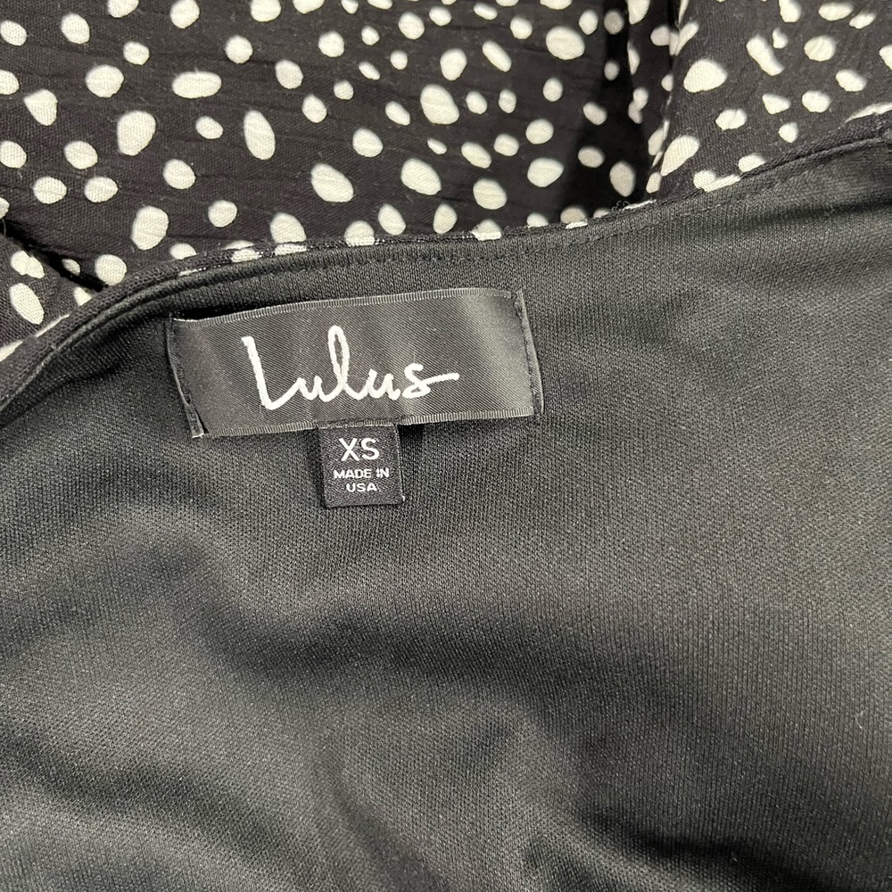 Lulus mini wrap dress size XS - Picture 7 of 9